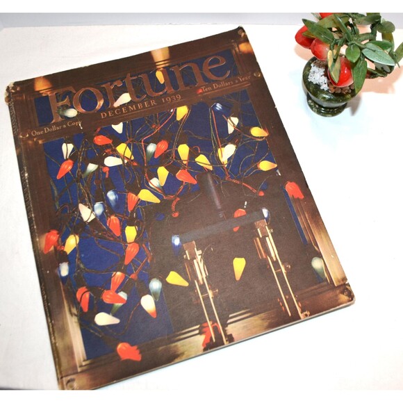 Fortune Magazine December 1939 Finance in The World Great Issue - Picture 1 of 6